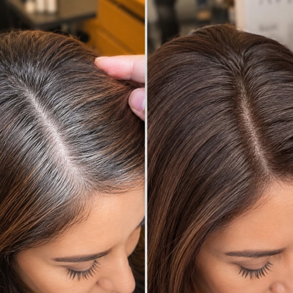 Before-and-after-gray-root-coverage-at-avissa-salon-in-ann-arbor-michigan