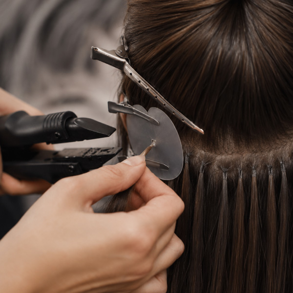 Keratin-infusion-Bond-Hair-Extension-application-at-Avissa-Salon-in-Ann-Arbor-Michigan