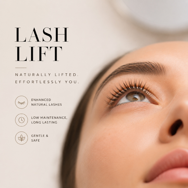 Beautiful lashes don't always require extensions. This professional lash lift enhances the guest's natural lashes by creating a soft, elegant curl that makes the eyes appear brighter and more refreshed. At Avissa Salon in Ann Arbor, every lash lift is personalized to complement the guest's natural lash growth, eye shape, and beauty goals while maintaining healthy natural lashes. The result is a subtle yet noticeable enhancement that lasts for weeks and simplifies your daily beauty routine.