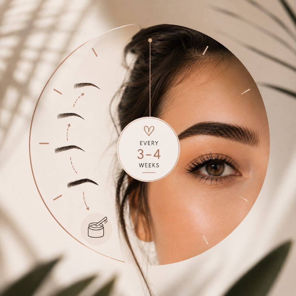 How-Often-Should-You-Wax-Your-Eyebrows---Avissa-Salon-Ann-Arbor-Michigan Professional eyebrow waxing at Avissa Salon in Ann Arbor, Michigan, with customized brow shaping designed around your natural brow density, facial proportions, and skin.